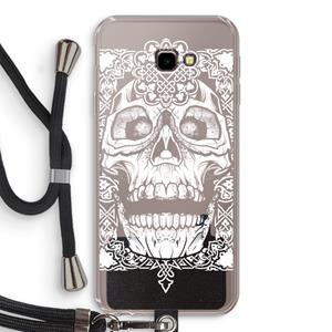 CaseCompany Seek & Destroy: Samsung Galaxy J4 Plus Transparant Hoesje met koord