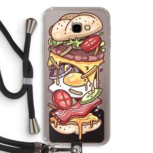 CaseCompany Diet Coke Please: Samsung Galaxy J4 Plus Transparant Hoesje met koord