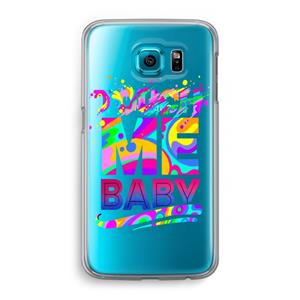 CaseCompany Touch Me: Samsung Galaxy S6 Transparant Hoesje