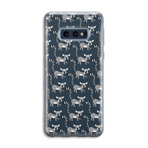 CaseCompany Makis: Samsung Galaxy S10e Transparant Hoesje