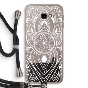 CaseCompany It's Complicated: Samsung Galaxy J4 Plus Transparant Hoesje met koord