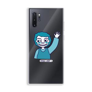 CaseCompany Zwaai: Samsung Galaxy Note 10 Plus Transparant Hoesje