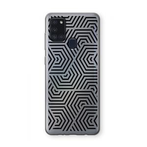 CaseCompany Magic pattern: Samsung Galaxy A21s Transparant Hoesje