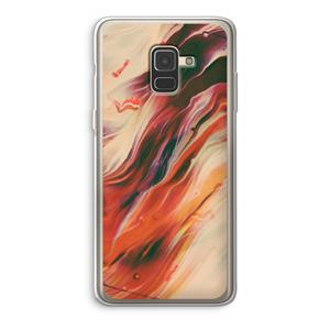 CaseCompany Forgotten Lands: Samsung Galaxy A8 (2018) Transparant Hoesje