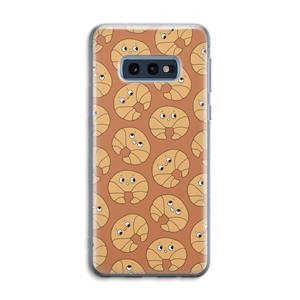 CaseCompany Croissant: Samsung Galaxy S10e Transparant Hoesje