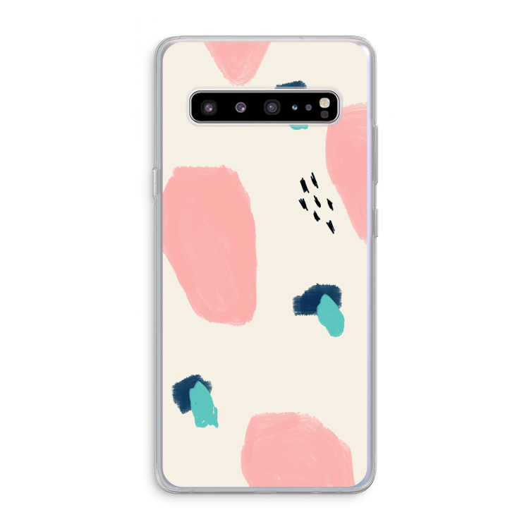 CaseCompany Monday Surprise: Samsung Galaxy S10 5G Transparant Hoesje