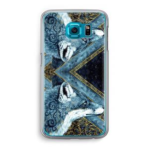 CaseCompany Golden Fox: Samsung Galaxy S6 Transparant Hoesje