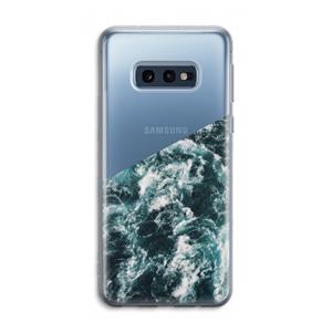 CaseCompany Zee golf: Samsung Galaxy S10e Transparant Hoesje