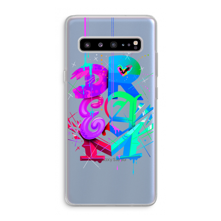 CaseCompany Dream: Samsung Galaxy S10 5G Transparant Hoesje