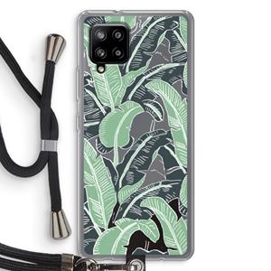CaseCompany This Sh*t Is Bananas: Samsung Galaxy A42 5G Transparant Hoesje met koord