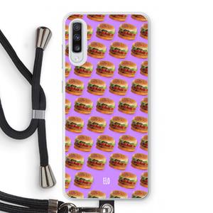 CaseCompany Giants: Samsung Galaxy A70 Transparant Hoesje met koord
