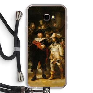 CaseCompany De Nachtwacht: Samsung Galaxy J4 Plus Transparant Hoesje met koord