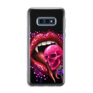 CaseCompany Dodelijk zoet: Samsung Galaxy S10e Transparant Hoesje