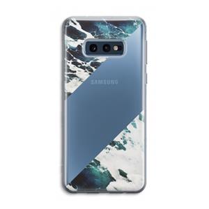 CaseCompany Golven: Samsung Galaxy S10e Transparant Hoesje