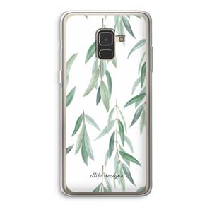CaseCompany Branch up your life: Samsung Galaxy A8 (2018) Transparant Hoesje