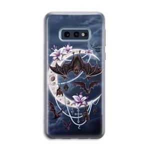 CaseCompany Vleermuizen Maan: Samsung Galaxy S10e Transparant Hoesje