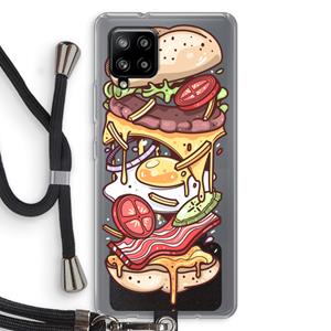 CaseCompany Diet Coke Please: Samsung Galaxy A42 5G Transparant Hoesje met koord