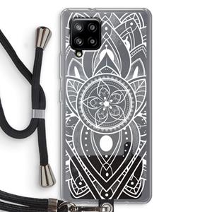 CaseCompany It's Complicated: Samsung Galaxy A42 5G Transparant Hoesje met koord