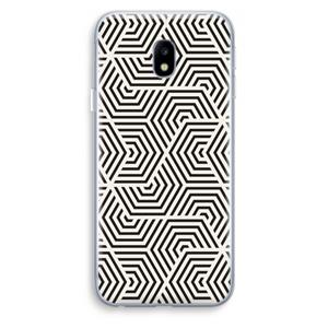 CaseCompany Magic pattern: Samsung Galaxy J3 (2017) Transparant Hoesje
