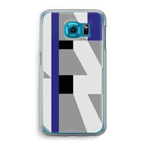 CaseCompany Gestalte 2: Samsung Galaxy S6 Transparant Hoesje