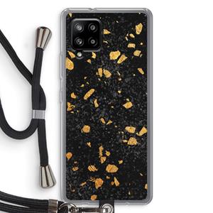 CaseCompany Terrazzo N°7: Samsung Galaxy A42 5G Transparant Hoesje met koord