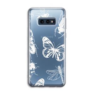 CaseCompany Tiny Bugs: Samsung Galaxy S10e Transparant Hoesje