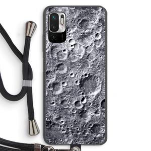 CaseCompany Maanlandschap: Xiaomi Redmi Note 10 5G Transparant Hoesje met koord