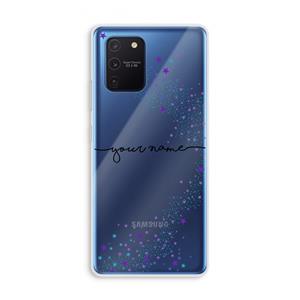 CaseCompany Sterren: Samsung Galaxy Note 10 Lite Transparant Hoesje