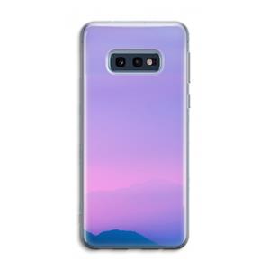 CaseCompany Sunset pastel: Samsung Galaxy S10e Transparant Hoesje