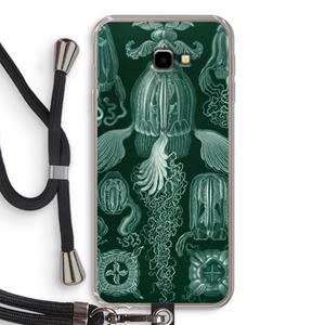 CaseCompany Haeckel Cubomedusae: Samsung Galaxy J4 Plus Transparant Hoesje met koord
