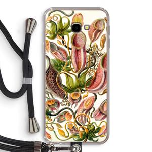 CaseCompany Haeckel Nepenthaceae: Samsung Galaxy J4 Plus Transparant Hoesje met koord