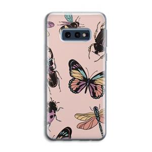 CaseCompany Tiny Bugs: Samsung Galaxy S10e Transparant Hoesje