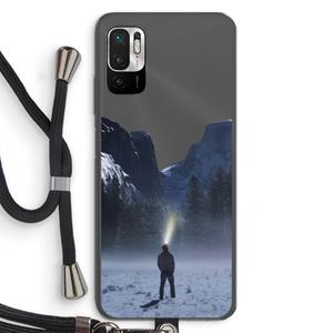 CaseCompany Wanderlust: Xiaomi Redmi Note 10 5G Transparant Hoesje met koord