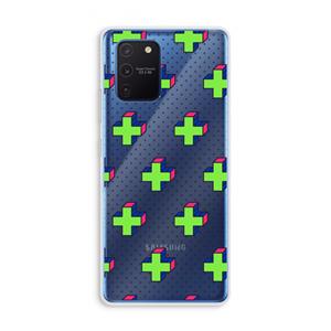 CaseCompany 8-bit N°10: Samsung Galaxy Note 10 Lite Transparant Hoesje