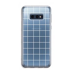 CaseCompany Rooster 2: Samsung Galaxy S10e Transparant Hoesje