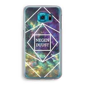 CaseCompany Negenduust ruimte: Samsung Galaxy S6 Transparant Hoesje