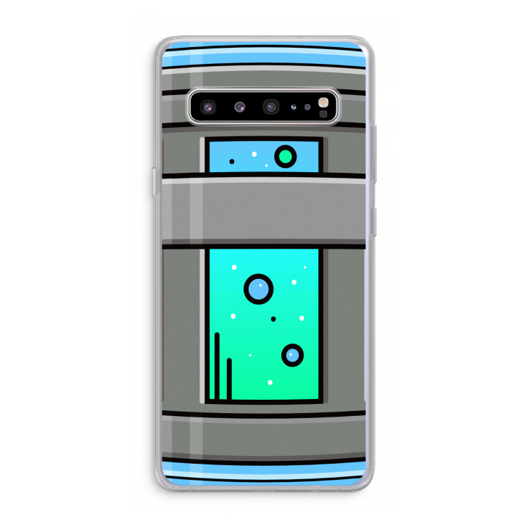 CaseCompany Chug Bottle: Samsung Galaxy S10 5G Transparant Hoesje
