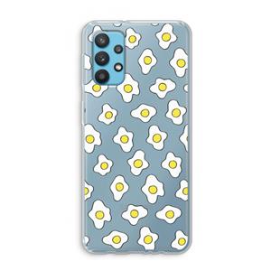 CaseCompany Spiegeleitjes: Samsung Galaxy A32 4G Transparant Hoesje