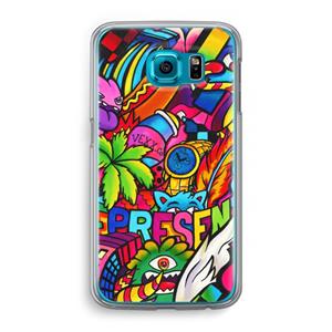 CaseCompany Represent: Samsung Galaxy S6 Transparant Hoesje
