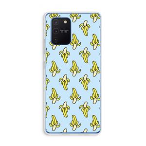 CaseCompany Bananas: Samsung Galaxy Note 10 Lite Transparant Hoesje