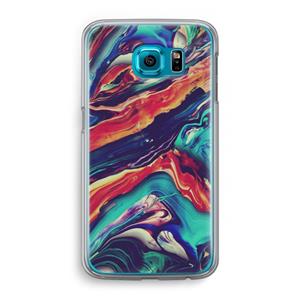 CaseCompany Chameleon Sun: Samsung Galaxy S6 Transparant Hoesje