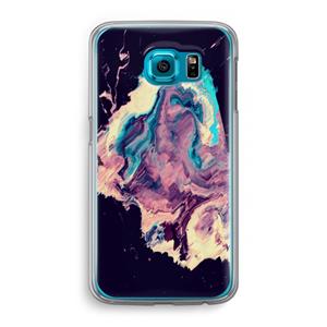 CaseCompany Cosmic Silence: Samsung Galaxy S6 Transparant Hoesje