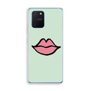 CaseCompany Kusje: Samsung Galaxy Note 10 Lite Transparant Hoesje