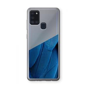 CaseCompany Pauw: Samsung Galaxy A21s Transparant Hoesje