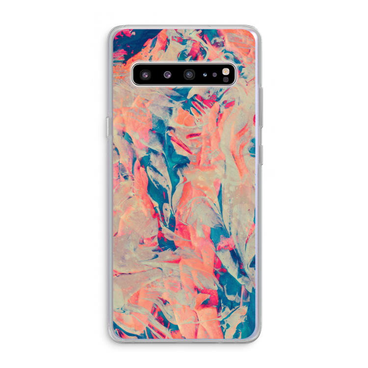 CaseCompany Alone: Samsung Galaxy S10 5G Transparant Hoesje