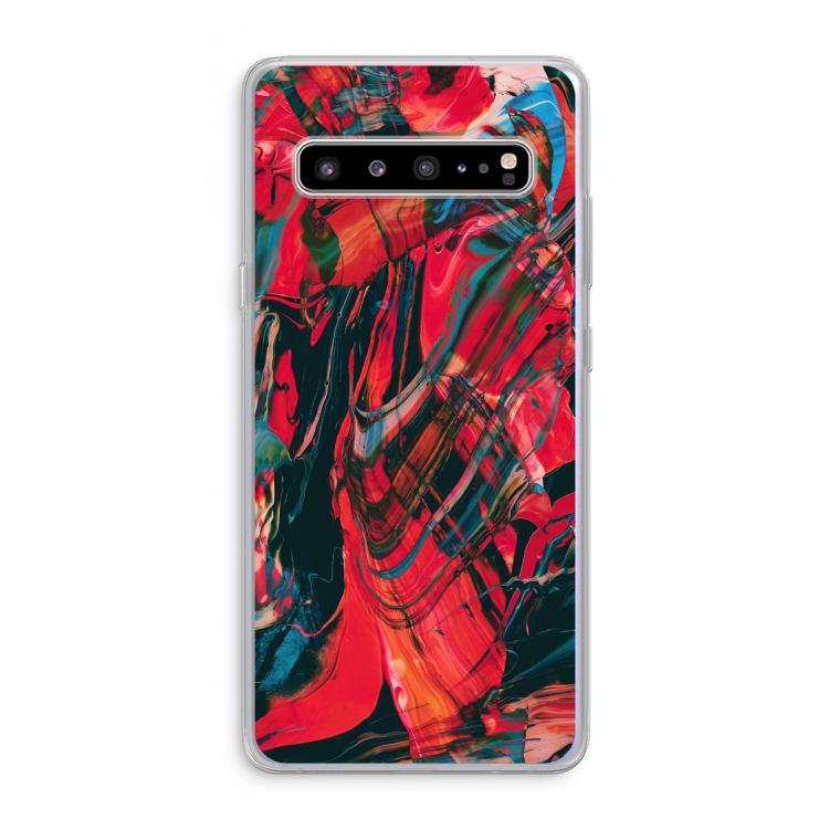 CaseCompany Endless Descent: Samsung Galaxy S10 5G Transparant Hoesje