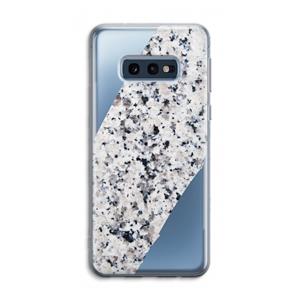 CaseCompany Gespikkelde marmer: Samsung Galaxy S10e Transparant Hoesje