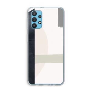 CaseCompany Baca: Samsung Galaxy A32 4G Transparant Hoesje
