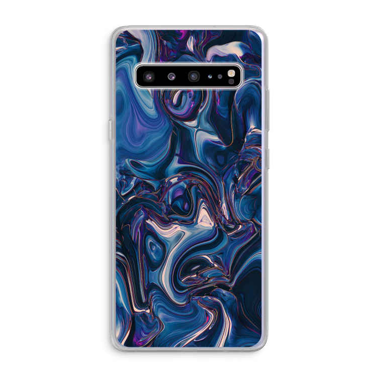 CaseCompany Mirrored Mirage: Samsung Galaxy S10 5G Transparant Hoesje
