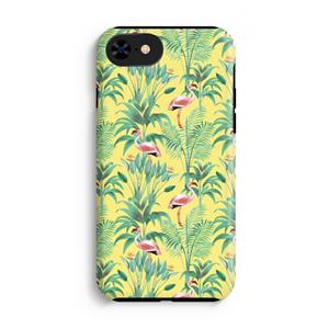 CaseCompany Flamingo party: iPhone SE 2020 Tough Case